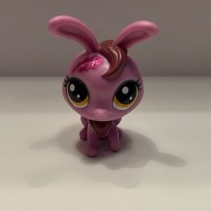 LPS Bunny Figure with Glitter
